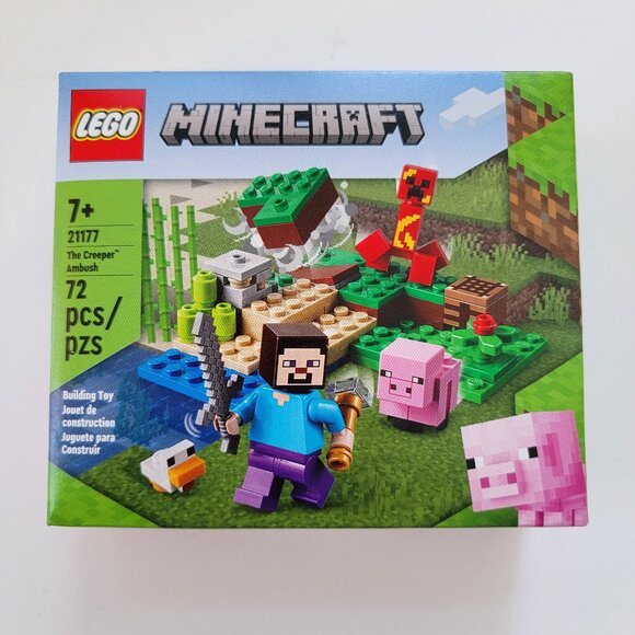 LEGO Minecraft The Creeper Ambush, retired set 21177, New - Picture 1 of 5